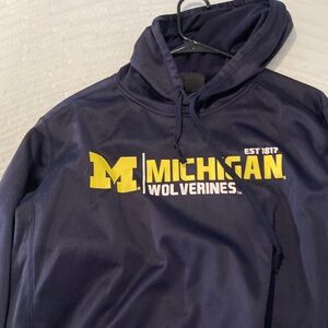 Michigan Wolverines Navy Hoodie